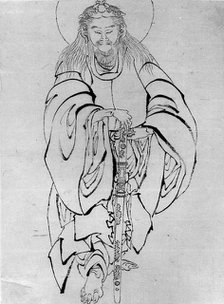 Yamato Takeru no Mikoto, 18th-19th century. Creator: School of Katsushika Hokusai.