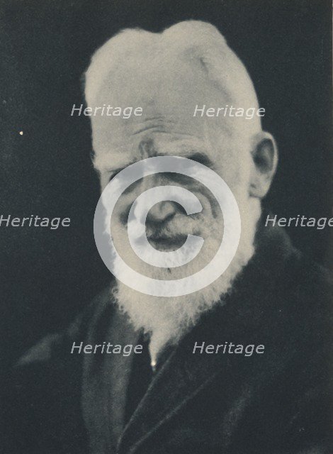 'George Bernard Shaw', c1940s, (c1950). Creator: Bassano Ltd.