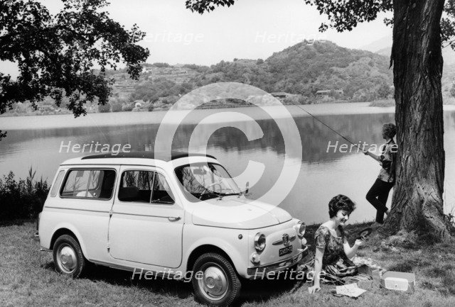 Fiat 500 Giardiniera, c1962. Artist: Unknown