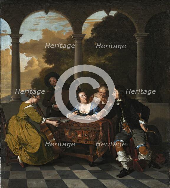 Group of Musicians, 1650. Creator: Jacob van Loo.