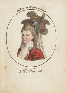 Madame Favart (1727-1772), Late 18th cent.. Artist: Anonymous  