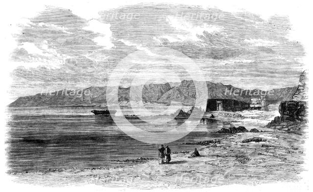 The Prince of Wales' Visit to Egypt: Suez - from a drawing by Frank Dillon, 1862. Creator: Unknown.