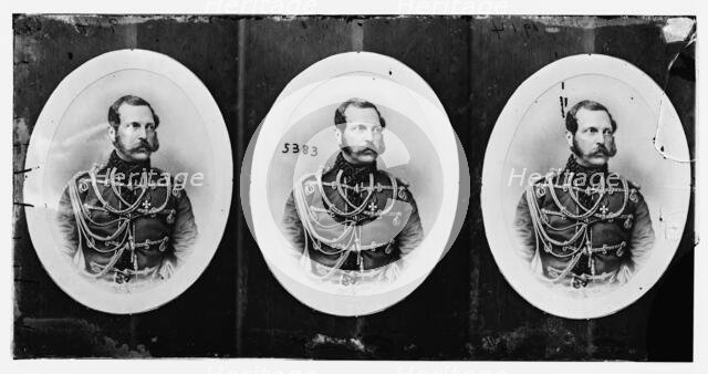 Emperor of Russia, ca. 1860-1865. Creator: Unknown.