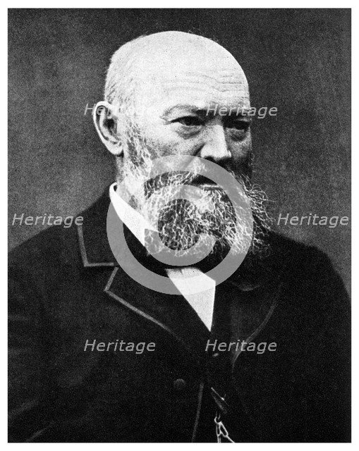 Alexander Ostrovsky, Russian dramatist, 19th century (1956). Artist: Unknown