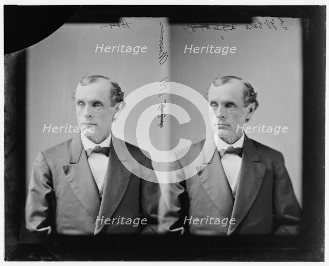 George W. Cate of Wisconsin, 1865-1880. Creator: Unknown.