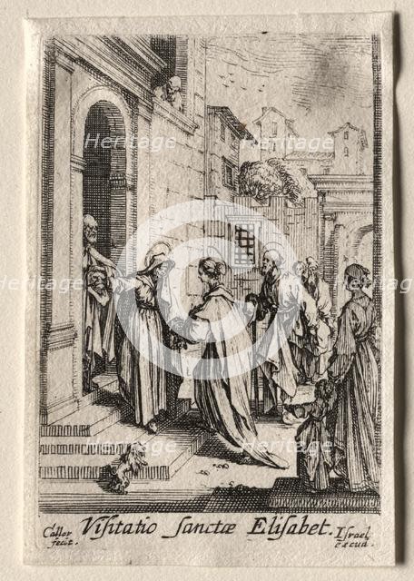 The Life of the Virgin: The Visitation. Creator: Jacques Callot (French, 1592-1635).