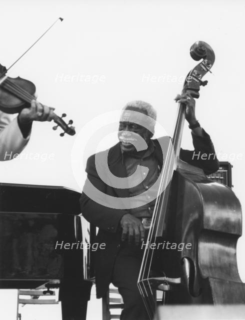 Gene Ramey, Capital Jazz Festival, London, 1979. Creator: Brian Foskett.