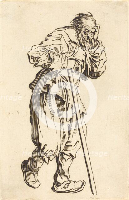 Beggar with a Stick, c. 1622. Creator: Jacques Callot.