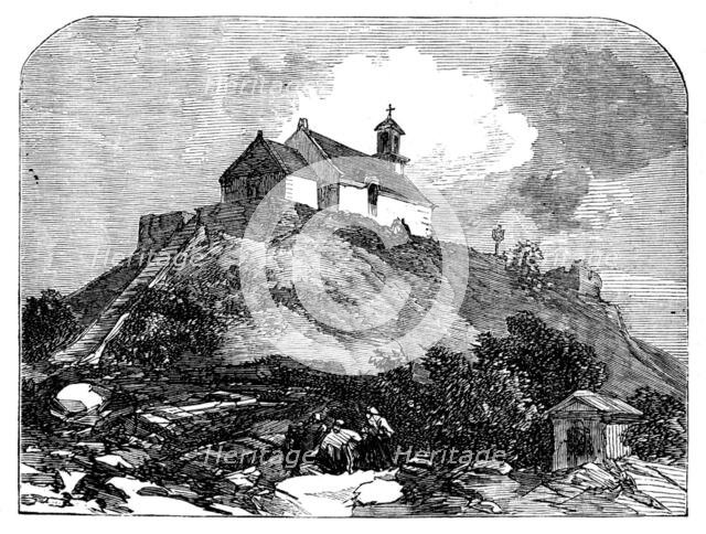 Tumulus of St. Michael's Mount, 1871.  Creator: Unknown.