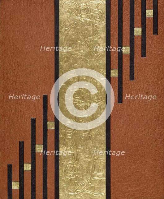 Book cover for "Deux Contes", 1926.  Creator: Paul Gruel.