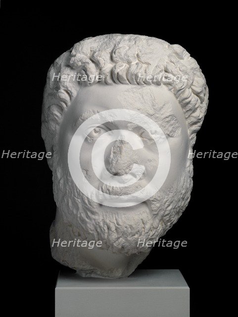 Head from portrait statue of Oecumenius, from Aphrodisias, c400. Artist: Unknown.