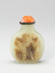 Snuff Bottle with a Bat-Shaped Base, Qing dynasty (1644-1911). Creator: Unknown.
