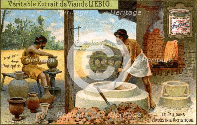Potters in antiquity, c1900. Artist: Unknown