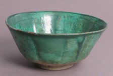 Bowl, Fluted, Byzantine, 10th century. Creator: Unknown.