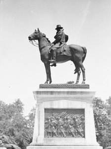 Ulysses S. Grant - Equestrian statues in Washington, D.C., between 1911 and 1942. Creator: Arnold Genthe.