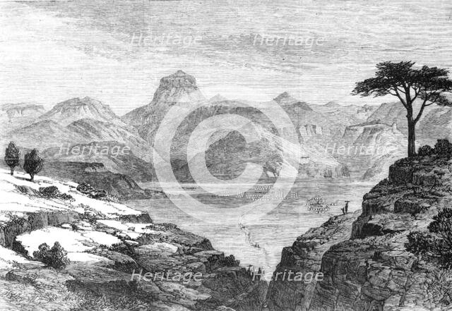 The War in Abyssinia: the British camp at Attala, 1868. Creator: Unknown.