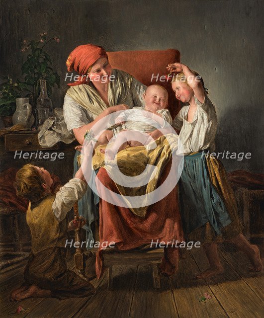 A Mother's Joy, 1857.