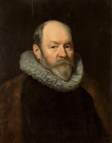 Portrait of Paulus Cornelisz van Beresteyn (1548-1625), in or after 1617. Creator: Workshop of Michiel Jansz van Mierevelt.