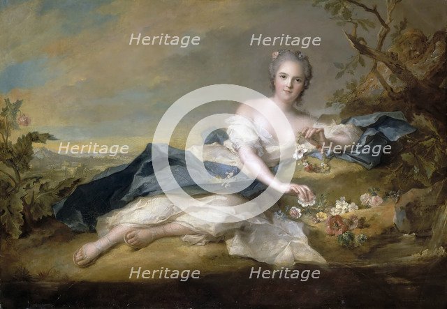 Princess Anne Henriette of France (1727-1752). Artist: Nattier, Jean-Marc (1685-1766)
