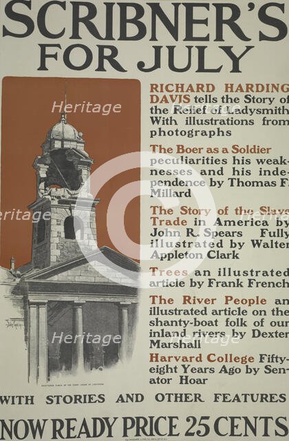 Scribner's for July, c1899 - 1906. Creator: Jules Guerin.