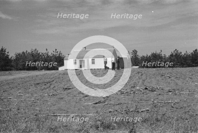 Possibly: Briar Patch Project, Carpenter at work, Eatonton, Georgia, 1936. Creator: Walker Evans.