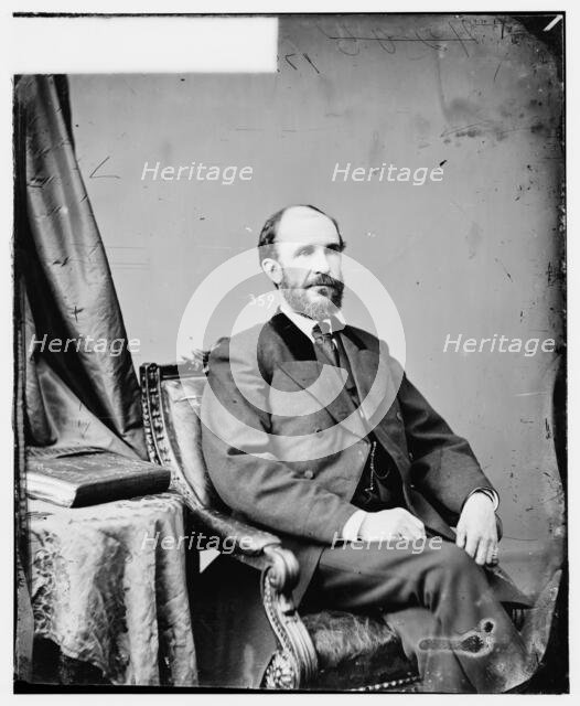 Phineas Warren Hitchcock of Nebraska, between 1860 and 1875. Creator: Unknown.