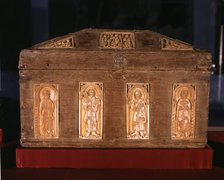  'Ark of the ivories', about 1059 from the Collegiate Church of San Isidoro.