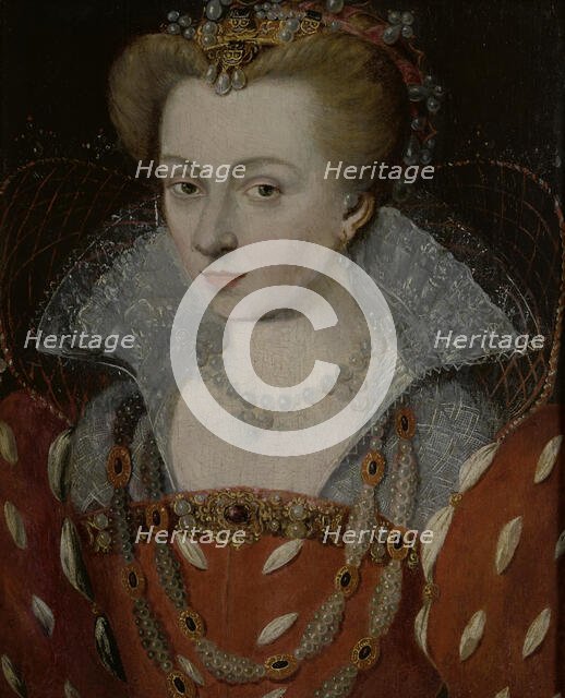 Portrait of Louise of Lorraine (1553-1601), after 1575. Creator: Unknown.