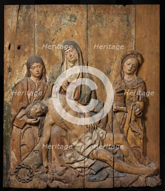 Pietà (Lamentation), French, early 16th century. Creator: Unknown.