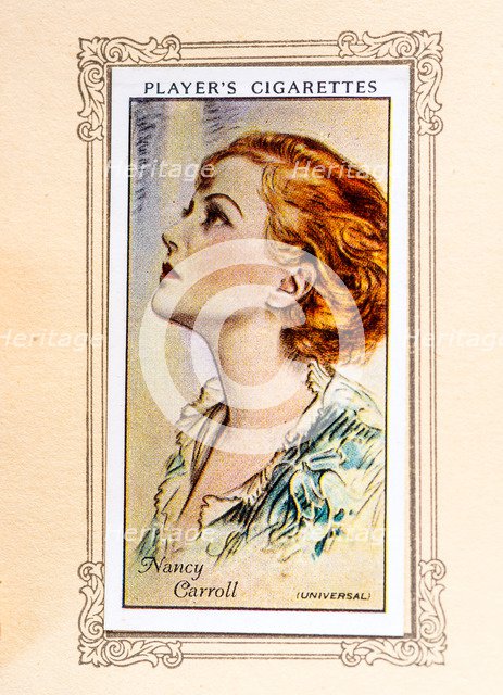 Nancy Caroll, 1934. Artist: Unknown.