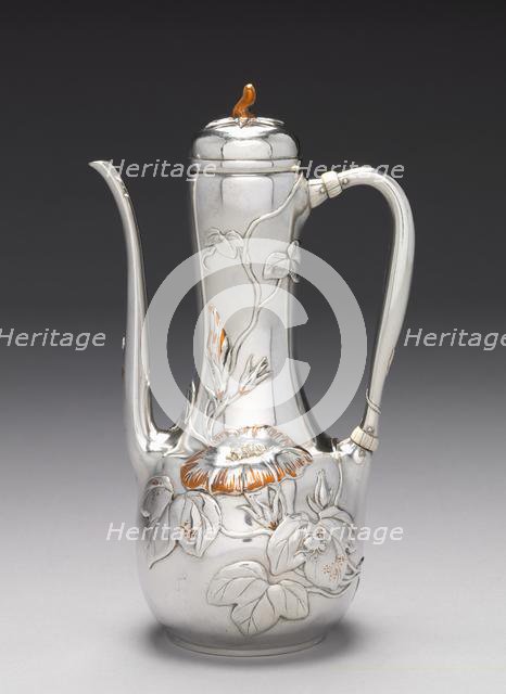Coffee Pot, c. 1879. Creator: Tiffany & Co. (American, New York, est. 1837).