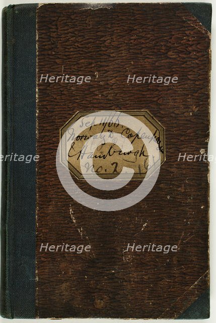 Norway and Denmark, 1866. Creator: Charles George Lewis.