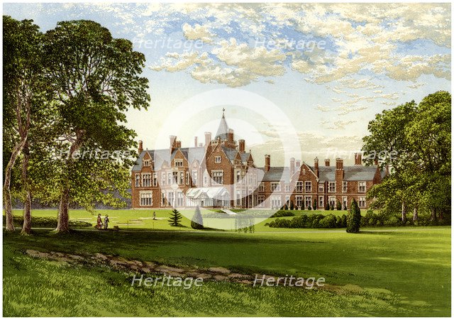 Bagshot Park, Surrey, home of the Duke of Connaught, c1880. Creator: Unknown.