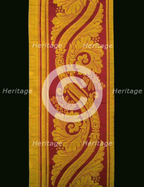 Border, France, Empire period, 1804/14. Creator: Unknown.