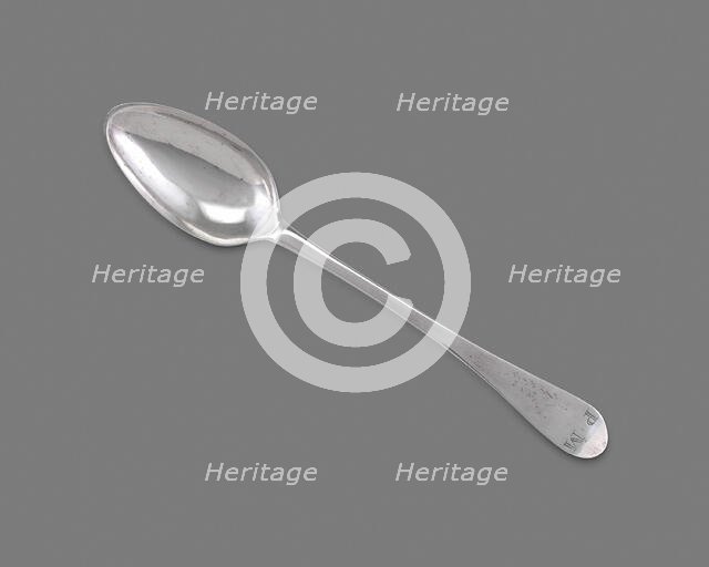 Spoon, 1770/90. Creator: Richard Humphreys.