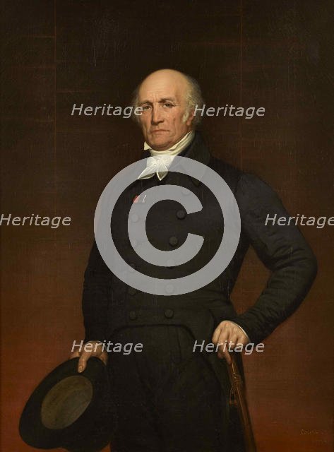 Portrait of Pierre François Léonard Fontaine (1762-1853) . Creator: Court, Joseph-Désiré (1797-1865).