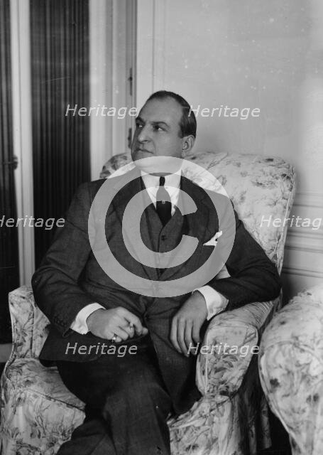 Antonio Scotti, between c1915 and c1920. Creator: Bain News Service.