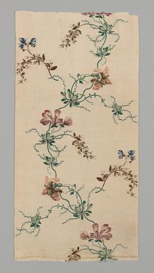 Panel (From a Skirt), England, 1741/42. Creator: Unknown.