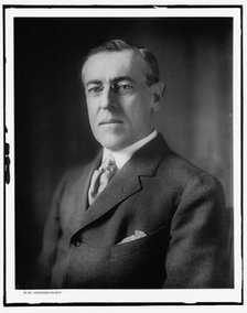 Woodrow Wilson, between 1900 and 1920. Creator: Harris & Ewing.