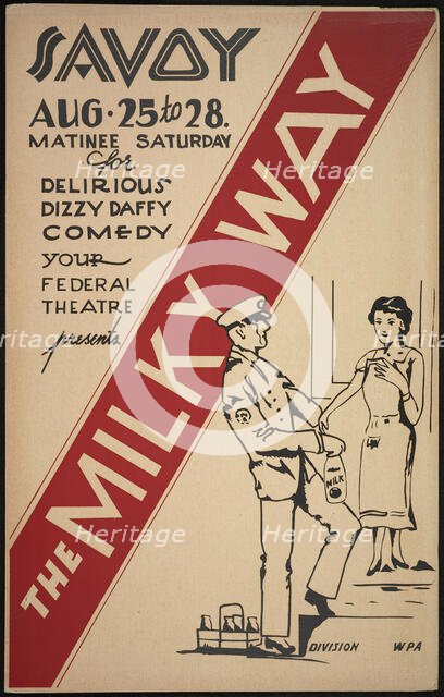 The Milky Way, San Diego, 1938. Creator: Unknown.