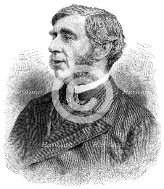 George Joachim Goschen, Chancellor of the Exchequer, 1887.Artist: R Taylor