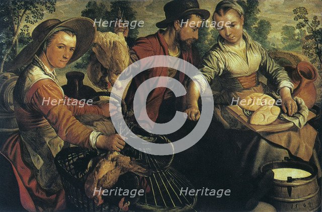 'At the Market', c1554-1574. Artist: Joachim Beuckelaer