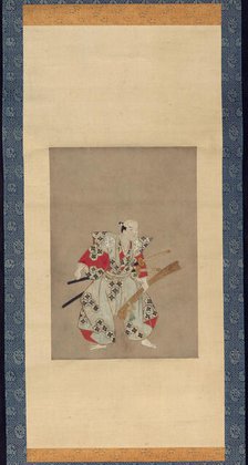 An Actor on Stage, Edo period, 1720-1730. Creator: Unknown.