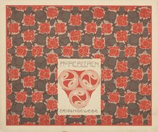 Red Berries Silk Fabric, 1901. Creator: Moser, Koloman (1868-1918).