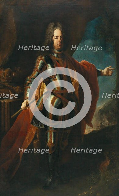 Portrait of Charles VI (1685-1740), Holy Roman Emperor. Creator: Schuppen, Jacob van (1670-1751).