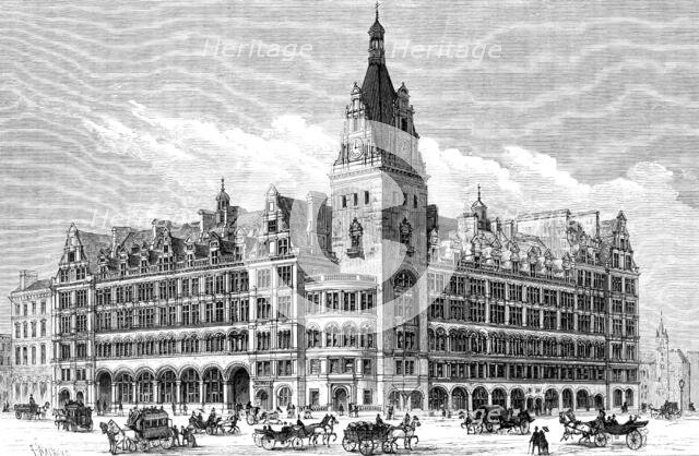 The new Central Station Hotel, Glasgow, 1883. Creator: Unknown.