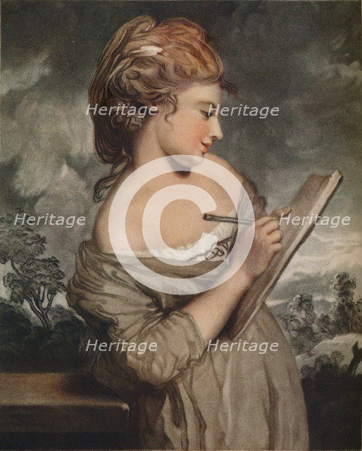 'Elizabeth Deane, Design', c1794. Artist: Joseph Grozer.
