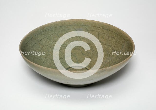 Bowl with Fish, Korea, Goryeo dynasty (918-1392), early 12th century. Creator: Unknown.