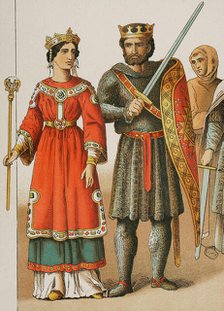 History of France, 1000, (1884).  Creator: Unknown.