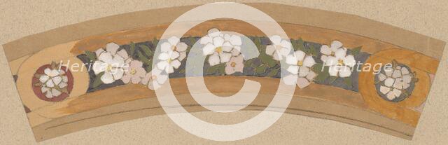 Study for a Border Design, 1890/1897. Creator: Charles Sprague Pearce.